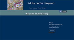 Desktop Screenshot of jacquisimpson.co.za
